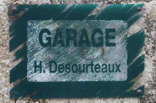 Sign on
Building Indicating Purpose and Owner