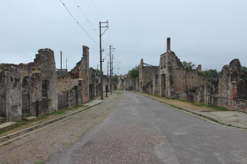 Main
                Street in Oradour