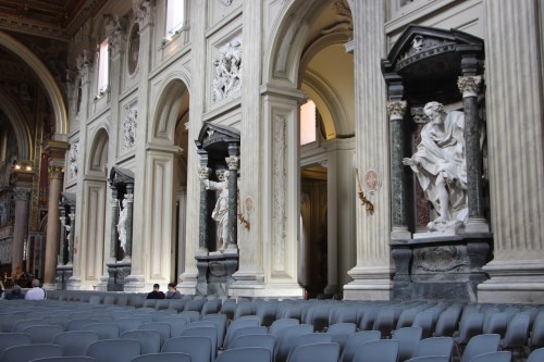St John
Lateran Statues